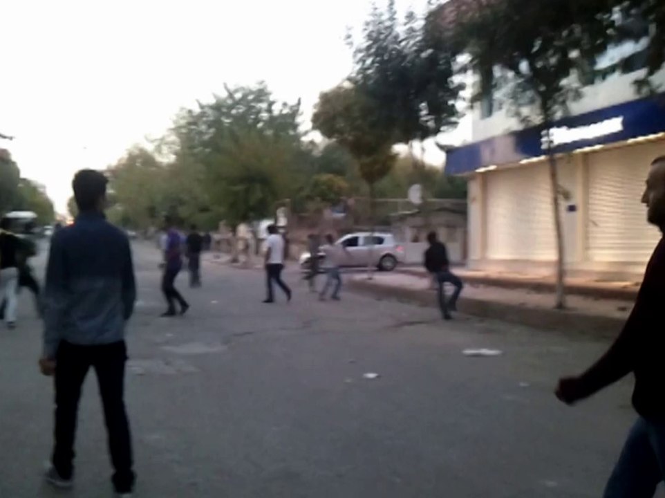 Siirt'te Kobane Protestosu Aralıksız Sürüyor