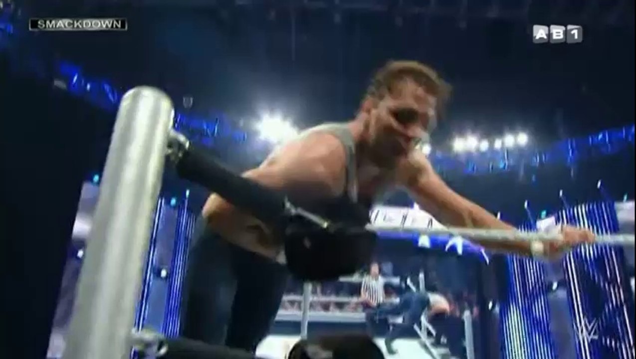 AB1 SMACKDOWN DEAN AMBROSE VS THE MIZ