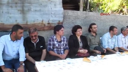 Emine Ayna, Kobani'de Ölen Ypg'linin Mevlidine Katıldı