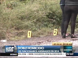 Amordazan y tirotean a pareja de funcionarios del Cicpc