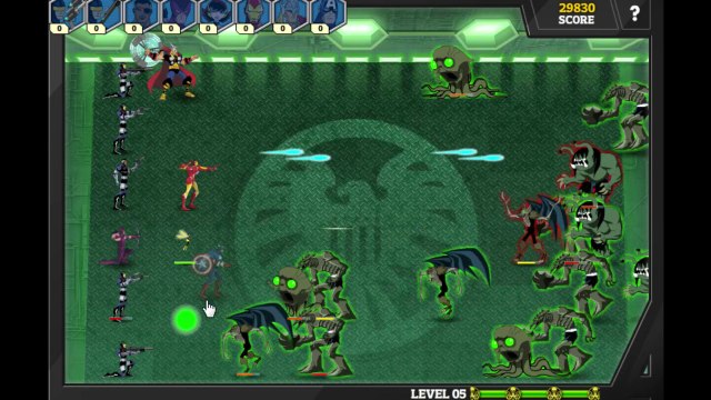 The Avengers VS Gamma Monsters Let's Play / PlayThrough / WalkThrough Part