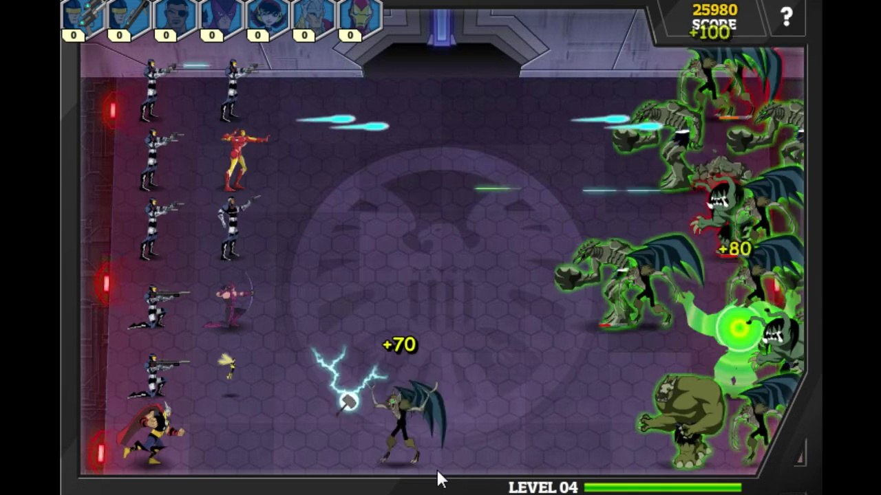 The Avengers VS Gamma Monsters Let's Play / PlayThrough / WalkThrough Part