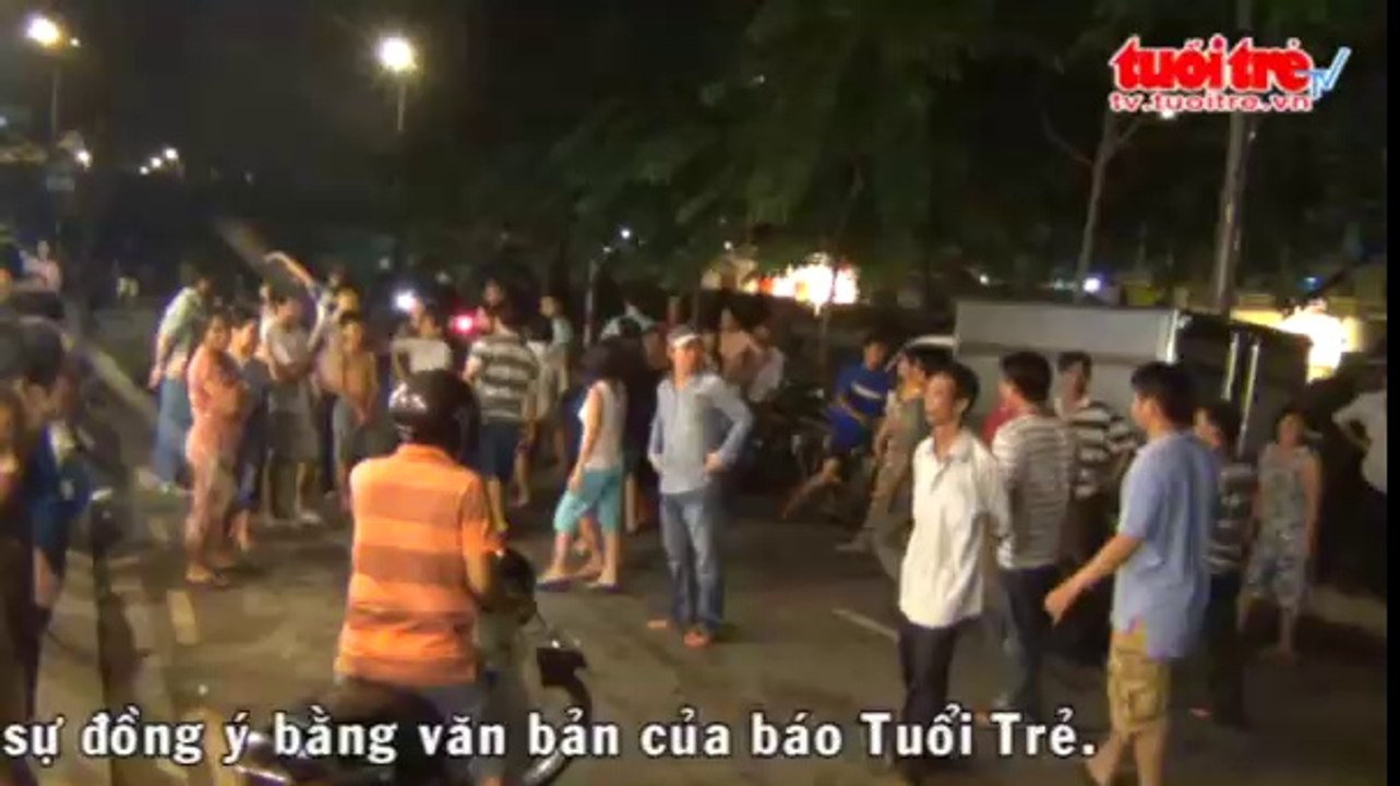 Phát hiện người đàn ông chìm dưới kênh Nhiêu Lộc – Thị Nghè