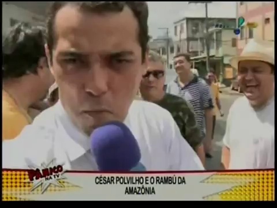 Cesar Polvilho faz filme como vilão contra o Rambu da Amazonia