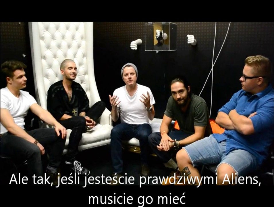 Tokio Hotel & Jojo Wright - Tokio mówi o przerwie i nowym albumie napisy PL