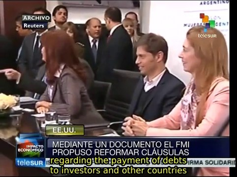 IMF speaks out against vulture funds