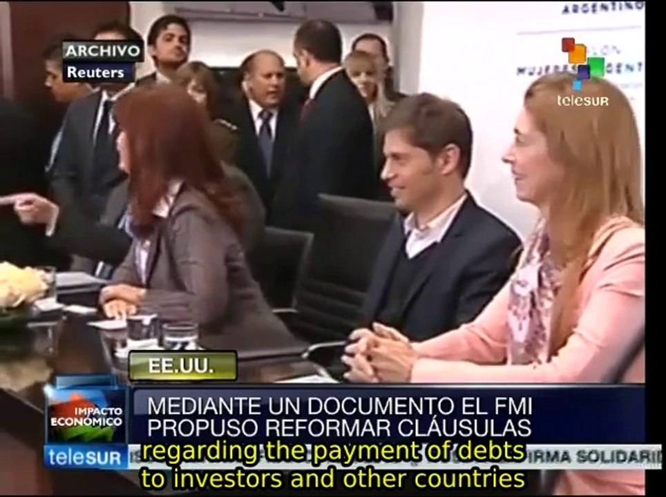 IMF speaks out against vulture funds