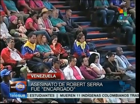 Venezuelan authorities believe murder of Robert Serra was planned