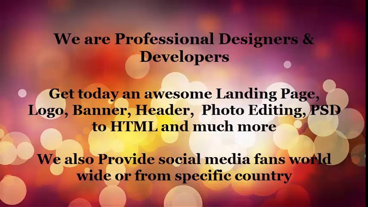 Killer Landing Page Logo Banner Wordpress Background Designer & Developer