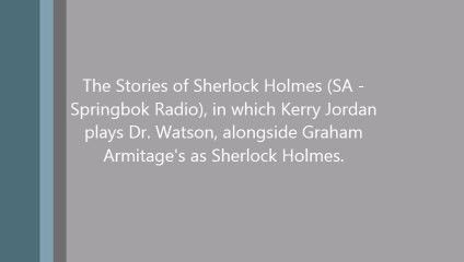 The Stories of Sherlock Holmes - SA - The Young Visitor