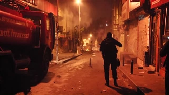 Işid Bahanesiyle İzinsiz Gösteriler - Okmeydanı (2)