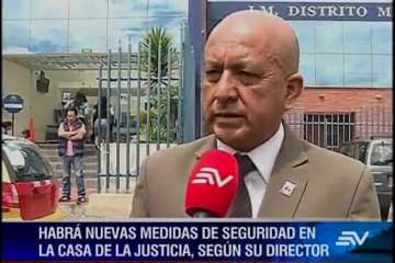 Dos reos se fugan en Quito tras audiencia