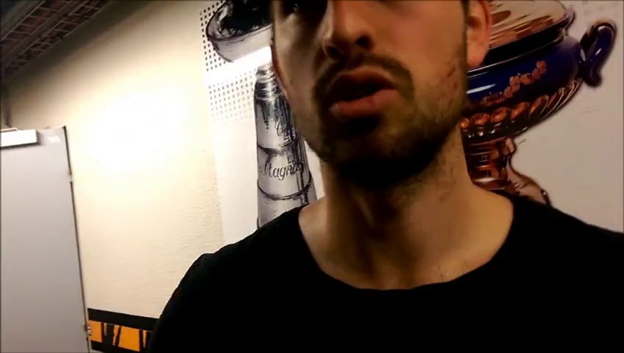 Rouen - Amiens : Itw d'après-match - Nicola Riopel