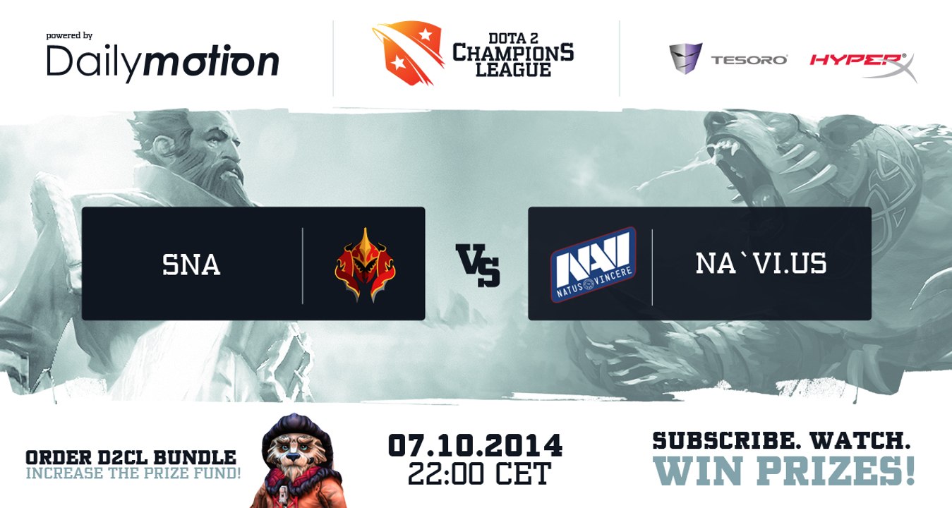 Na'Vi US vs SNA Game 1 - Dota 2 Champions League US Final @TobiWanDOTA @DotaCapitalist