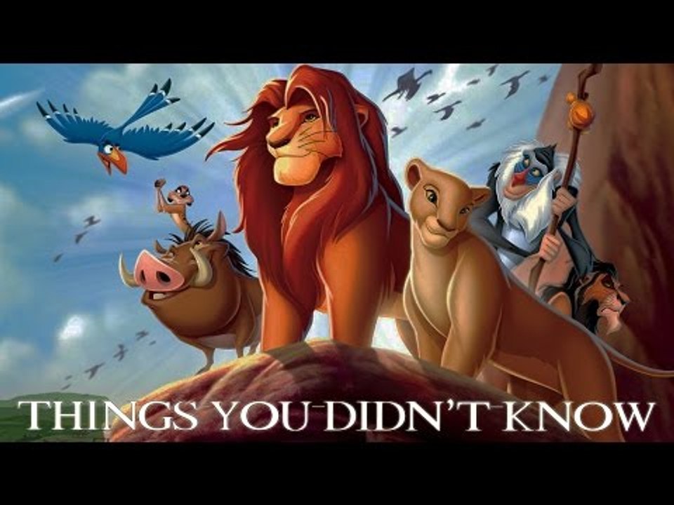 9 Things You (Probably) Didn’t Know About The Lion King