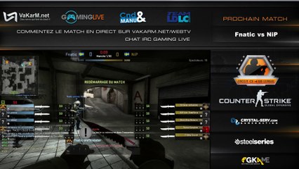 FaceIT - Dust2 - NiP vs Fnatic