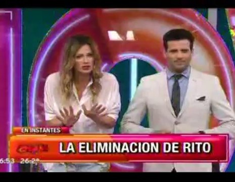 Paula en Este es el Show 1 (secretos del duelo 1) - 07 de Octubre