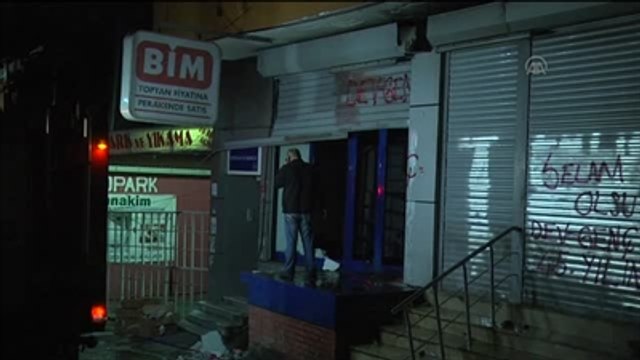 Işid Bahanesiyle İzinsiz Gösteriler - Okmeydanı (3)