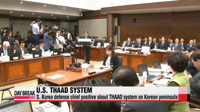 S. Korean defense chief says THAAD system will assist regional security