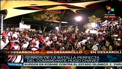 Chávez recogió el patrimonio de lucha de Venezuela: Maduro