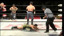 Ryuji Ito, Abdullah Kobayashi & Masaya Takashi vs. Kankuro Hoshino, Masato Inaba & Takayuki Ueki (BJW)