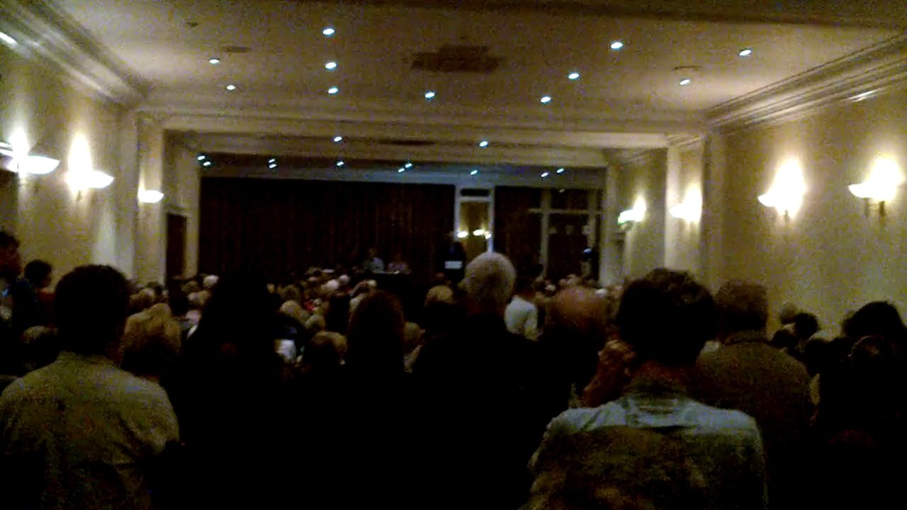 Raw Video. No To Water Charges. Anti-Austerity Alliance. Public Meeting, Cork. October 6 2014.