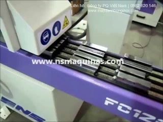 Máy mài đai nhám, máy mài nhám vòng. Đánh bóng inox tự động. Luôn có hàng. Công ty PQ