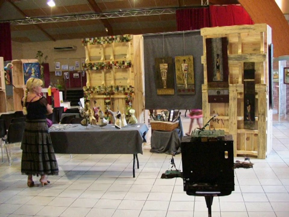 Cloture de l'exposition, Festival d'Art contemporain de Saint-Florent-sur-Auzonnet