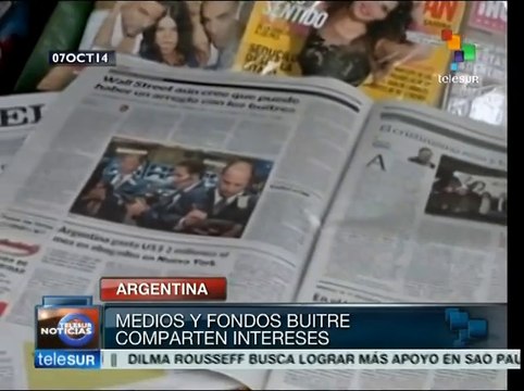 Medios hegemónicos continúan forzando un default en Argentina