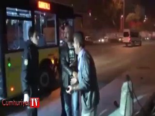 Belediye şoförü gözyaşlarını tutamadı