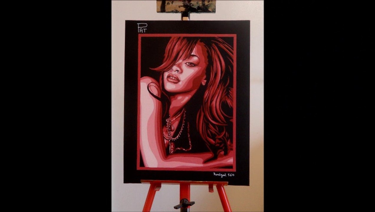 Portrait de chanteuse n°4