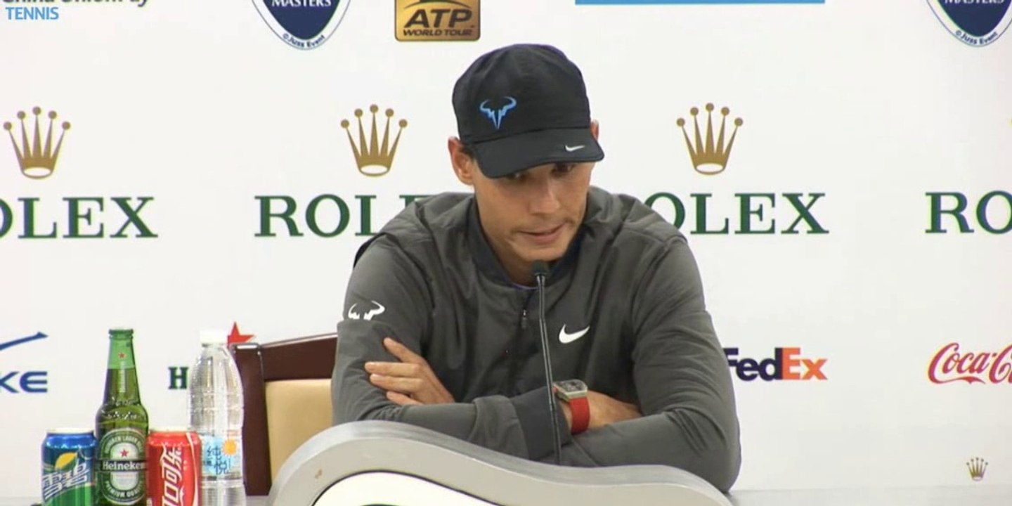 Rafael Nadal Pre-tournament Press conference in Shanghai (Oct. 7, 2014)