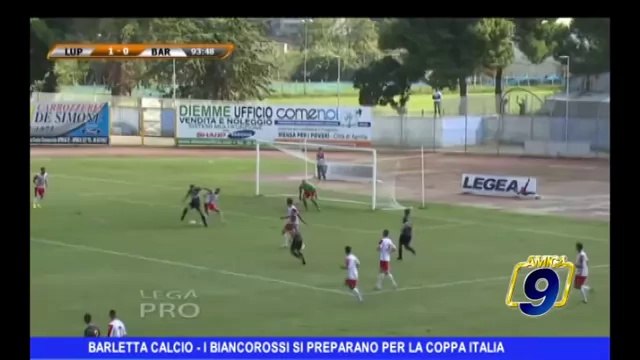 BARLETTA CALCIO | I Biancorossi si preparano per la Coppa Italia