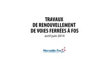 Travaux de renouvellement voie ballast