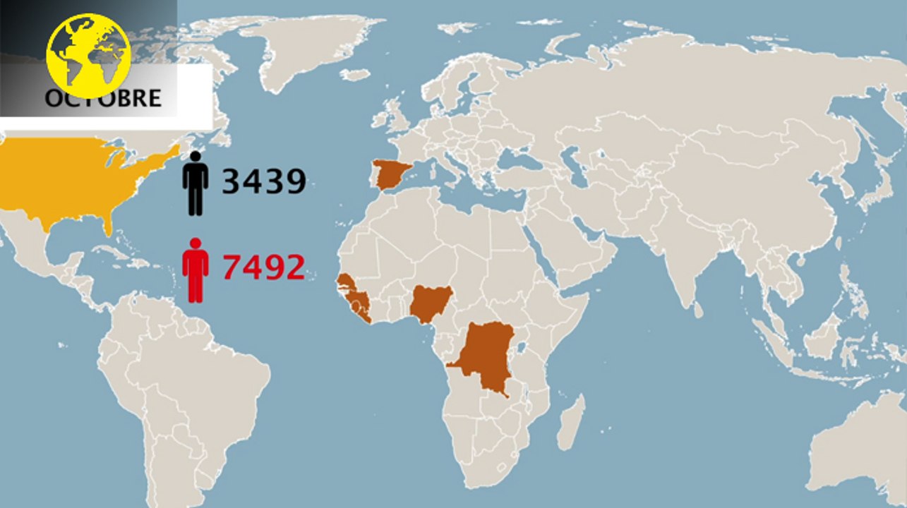 Ebola : chronologie d'une épidémie