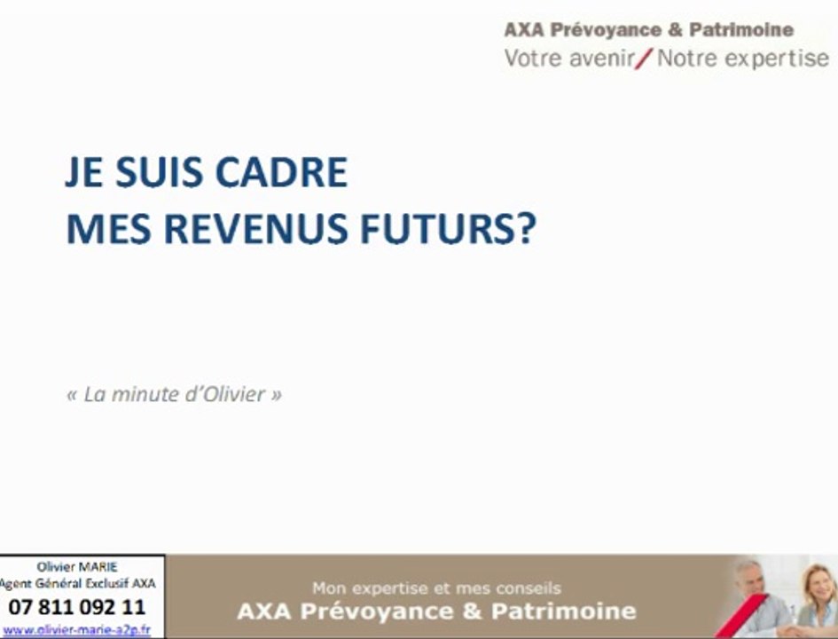Etre cadre dirigeant et préparer vos revenus futurs !?