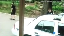 Un policier tase une femme de 61 ans alors qu'elle s'en va!
