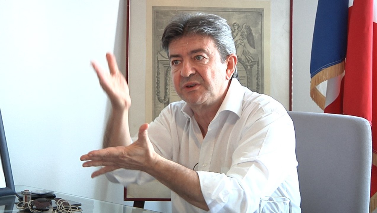 Valls, Le Pen, Merkel... l'interview punchline de Jean-Luc Mélenchon