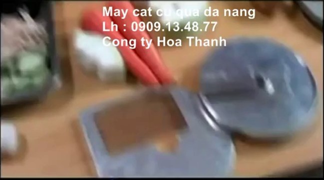 Máy cắt cue quả đa năng dạng hạt lựu, cắt lát, cắt sợi, sợi vuông, máy cắt sợi cà rốt, củ cải làm dưa chua