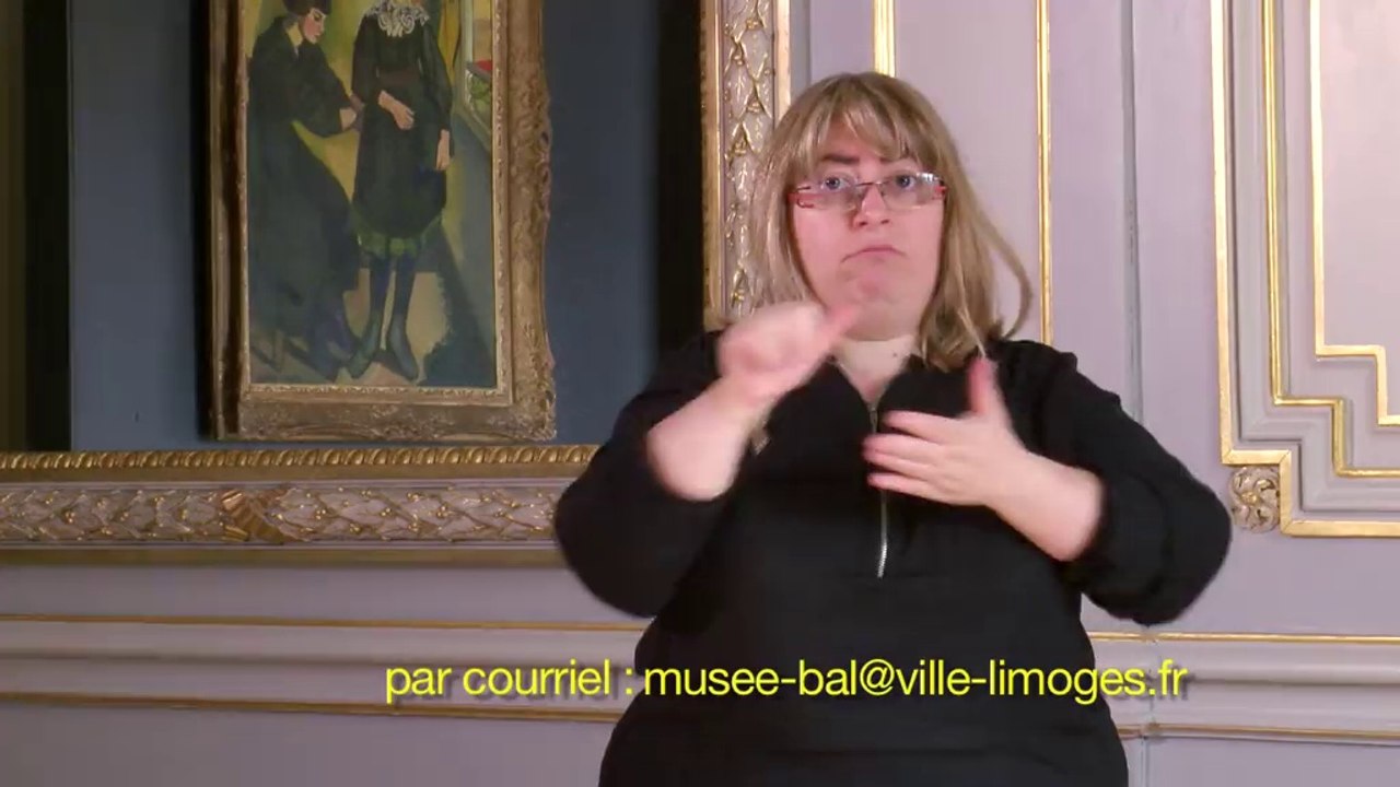 Le musée des Beaux-Arts de Limoges se visite en LSF