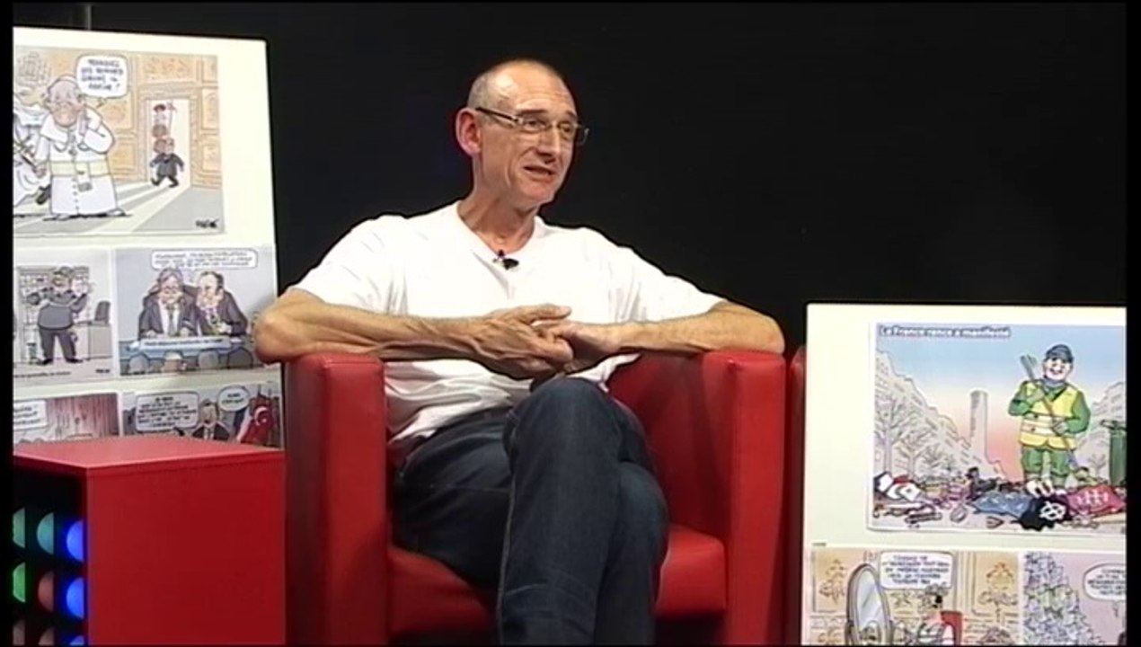 Placide, dessinateur de presse