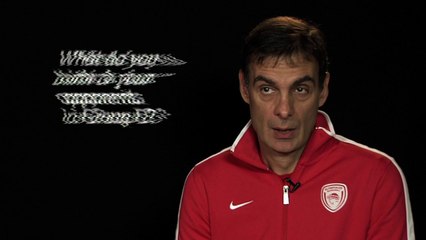 Pre-season intrviews: Coach Georgios Bartzokas, Olympiacos Piareus