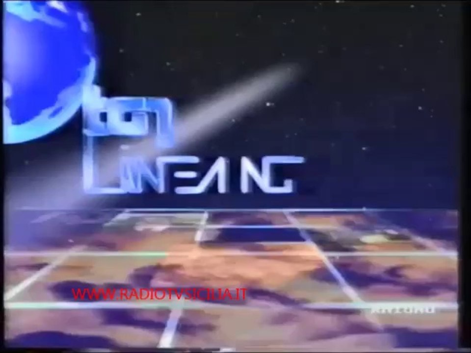 Sigla (Rai Uno) TG1 Linea Notte - Notiziario (apertura) '91