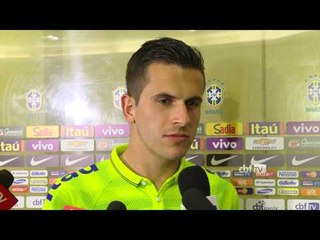 Superclássico das Américas: Convocado de última hora, Marcelo Grohe celebra chance na Seleção