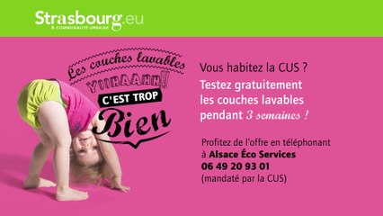 Les couches lavables c’est trop compliqué - Strasbourg