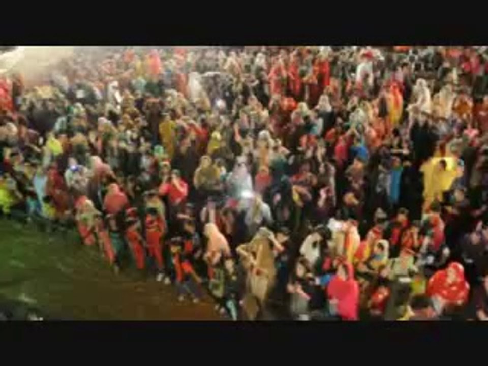 7th October 2nd day of Eid, PTI supporters are enjoying the songs in rain along with their leader Imran Khan