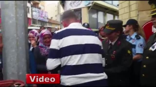 Kalp Krizi Geçiren Asker Son Yolculuğuna Uğurlandı