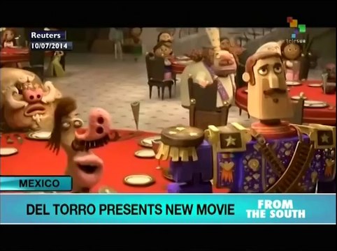 Mexican director Guillermo del Toro presents new film