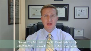 Ocean City Maryland Lawyer Randolph Rice About