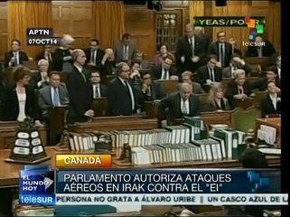 Canadá participará con aviones militares en la lucha contra EI en Irak